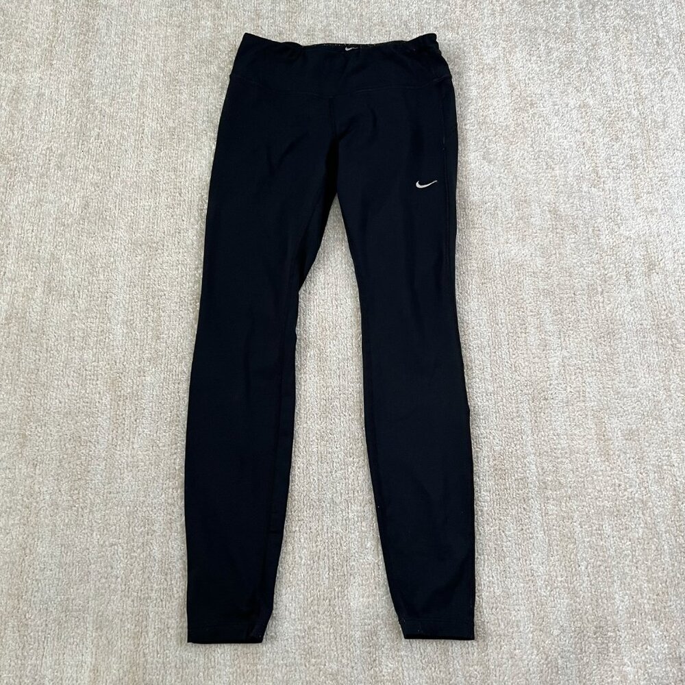Nike Dri Fit Running Black Leggings Pants M